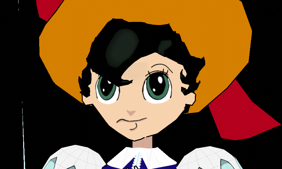 Displaying one of four faces rigged to a bone.