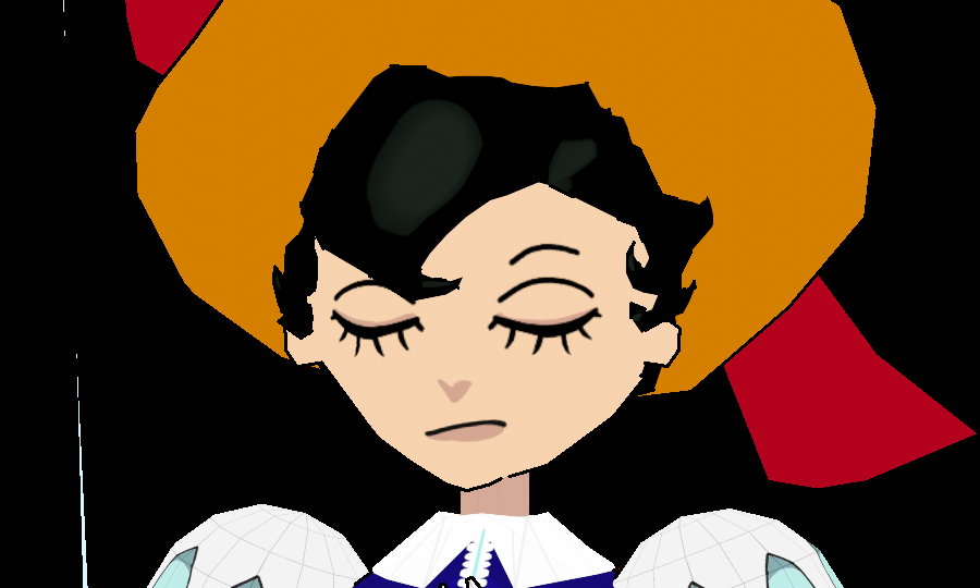 Displaying one of four faces rigged to a bone.